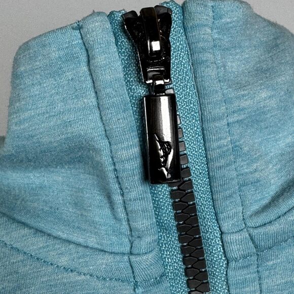 Tommy Bahama Pullover Mens XL Blue Island Zone Half Zip Performance Sweater Top - Picture 10 of 16